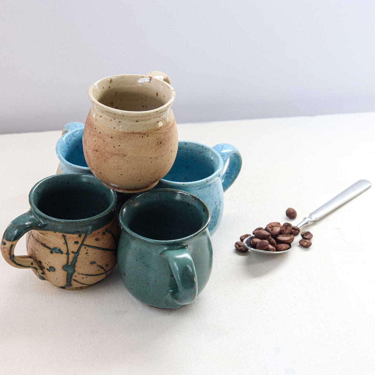 Espresso Tasse aus Keramik, handgemacht