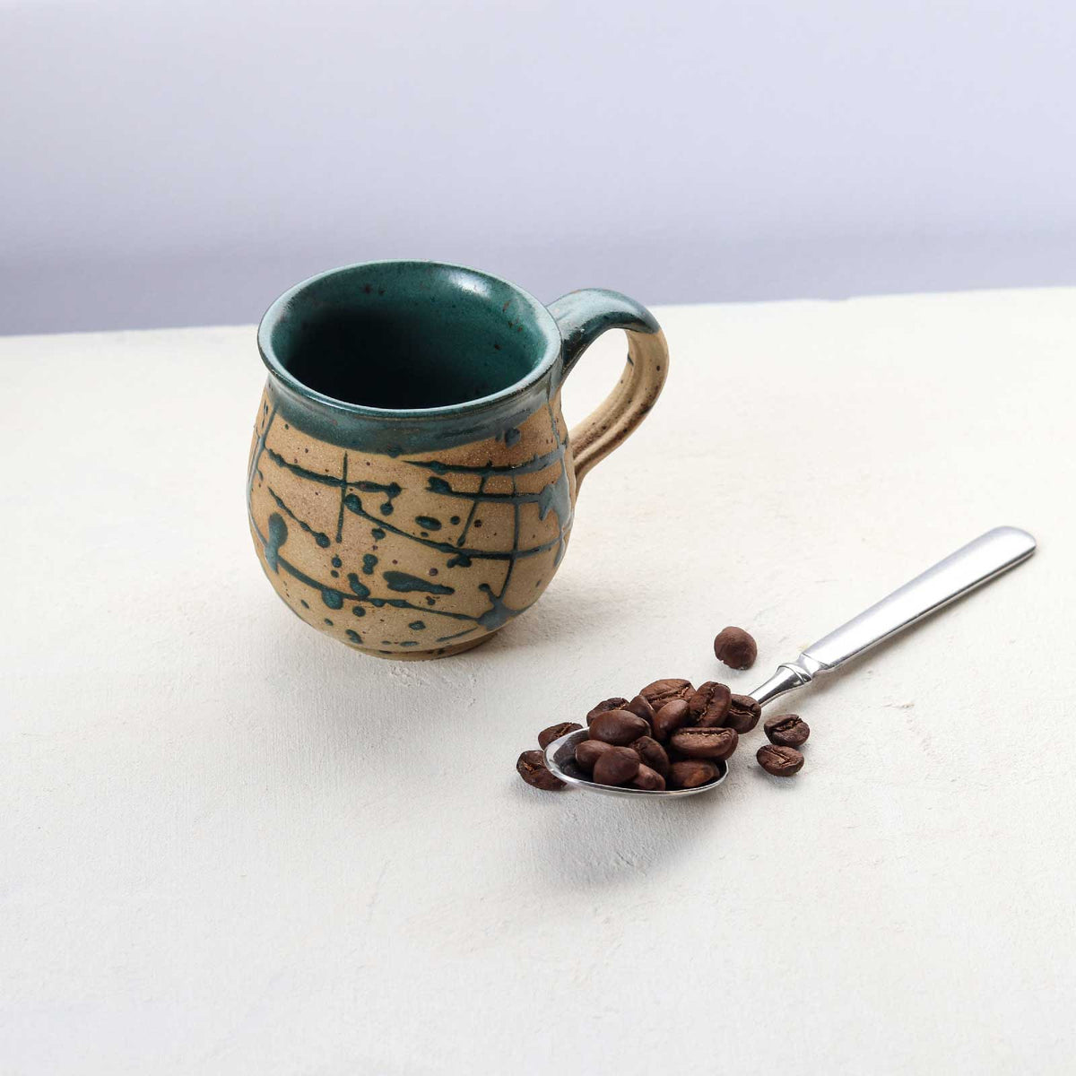 Espresso Tasse aus Keramik, handgemacht